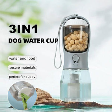 3-in-1 Dog Water Bottle