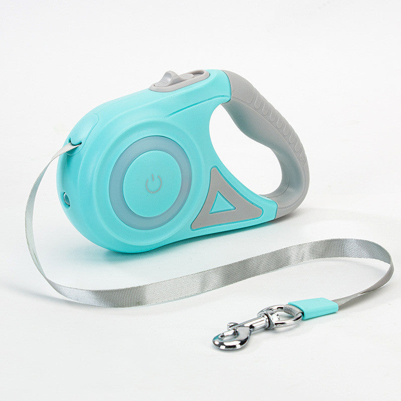 Retractable Dog Leash with Light