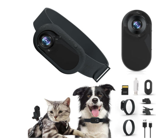 Wireless Pet Collar Camera