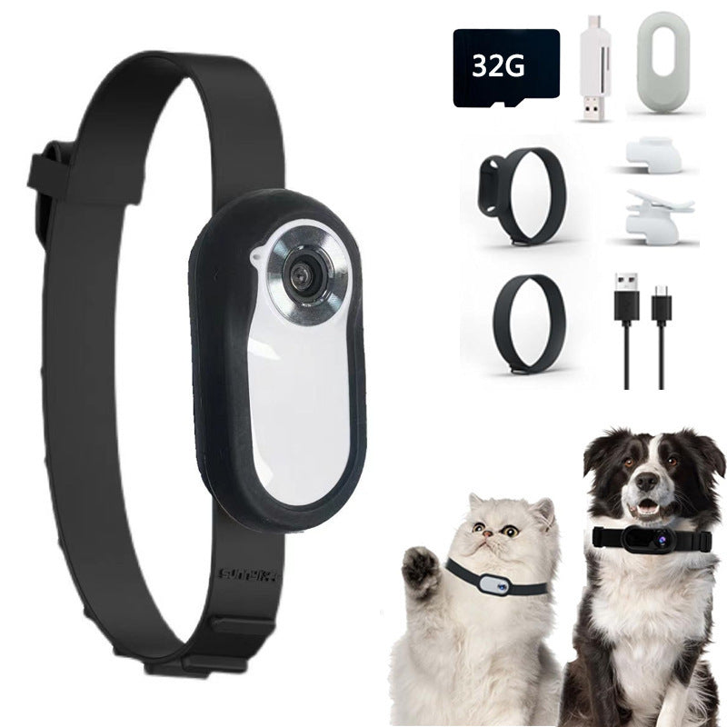 Wireless Pet Collar Camera