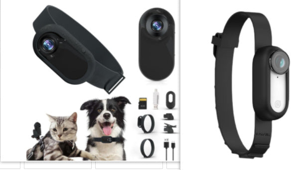 Wireless Pet Collar Camera