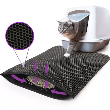 Double Layer Cat Litter Mat